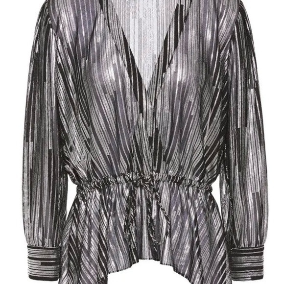 IRO metallic blouse - Picture 3 of 5
